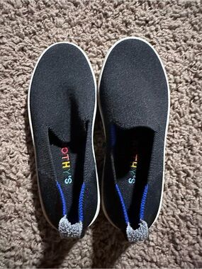 Rothy - The kid sneaker, black size 1